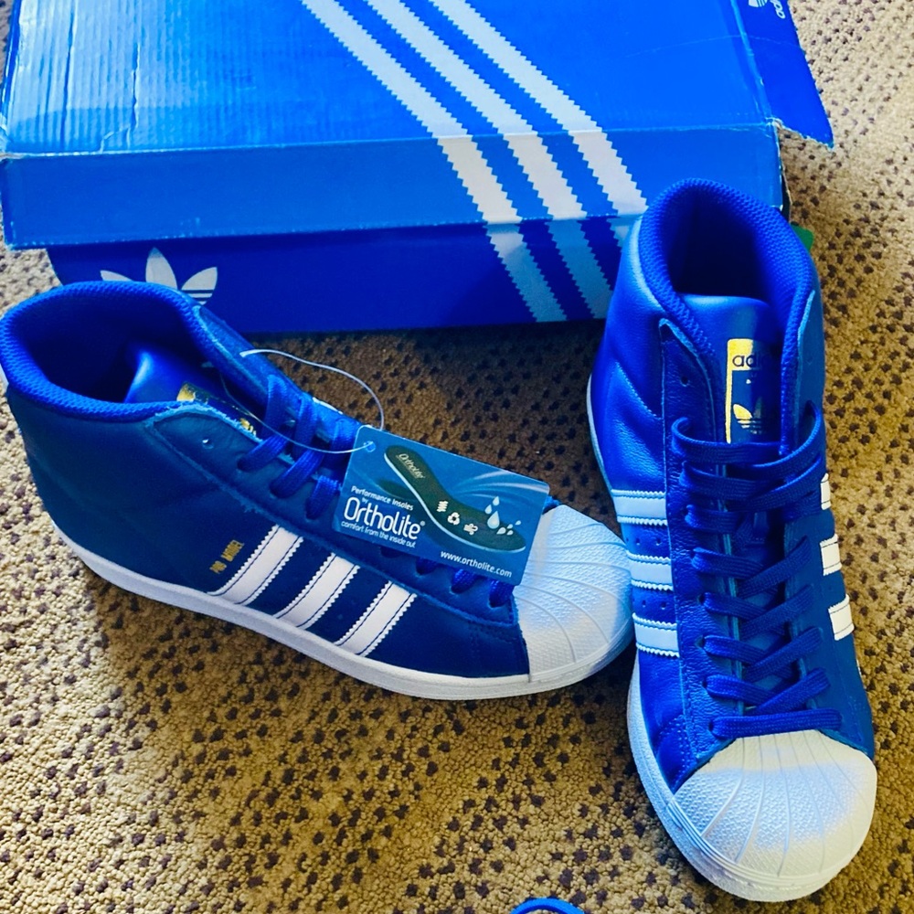 NIB🌟Adidas Originals Pro Model J Royal Sneakers